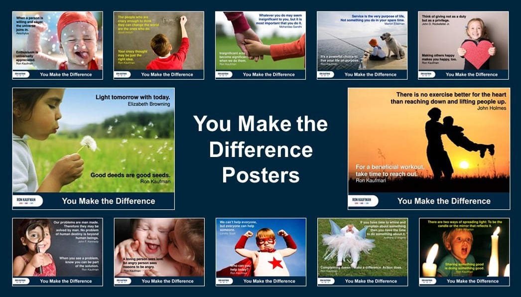 You Make the Difference Posters-1